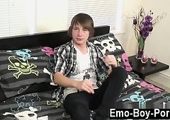Teen Gay movie Cute fresh emo fellow Devon begins his flick by sa