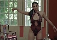 Aria Taylors Big Tits Lingerie Masturbation