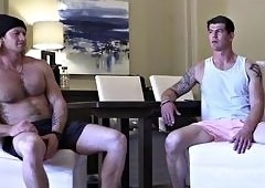 Dustin Hazel Pounds Brunette Pussy