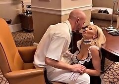 Big-Tits Maid Deepthroats Before Hardcore Cowgirl Pounding