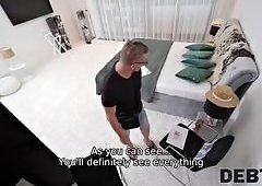 Blonde Czech POV Spy Peeping