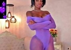 Black Hubby Watches PAWG Blonde Get Pounded by Five BBC