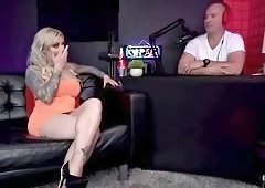 Karma Rx Spills Tales and Spreads Pussy on Podcast