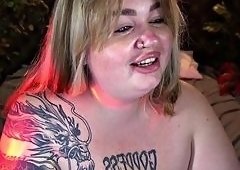 Blonde BBW Slut Gets Wrecked