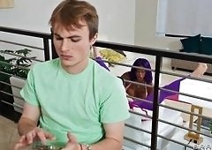 Baby Gemini Lily Lous Lesbian BDSM Remote Toy Bedroom Romp