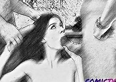 Cartoon Tea Awakens His Pulsing Recollection of One Girl