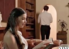 Butler Pounds Busty Anna Bellas Pussy Doggy Style