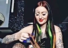 Dominatrix Nika Ropes Slaves Balls in Bondage for Kicks and Brutal Boot Trampling
