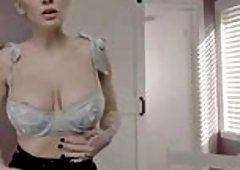 Big-Titted Big-Cock Stepmom Kenzie Stepson Grieve with Fuck Therapy
