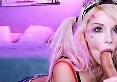 Chyrer Cshrus Lingerie Blowjob