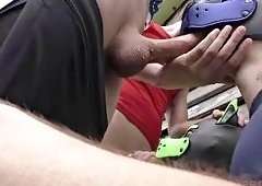 Outdoor Bareback Foursome