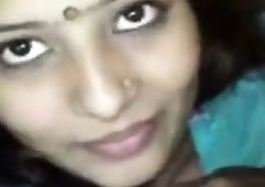 My shy Indian wife shows her beautiful boobs after hesitatio