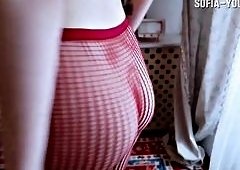 She Kneels for Hardcore Pounding in Every Position