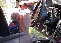 Ninosolos French Big Cock Car Squeeze