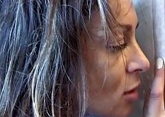 Blonde MILF Takes Rough Pounding in Steamy Shower
