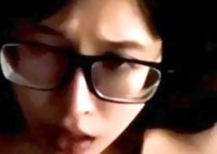 Asian teen with big tits sucks and fucks in first person I found her on hookmet.com