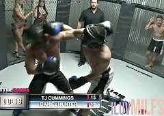 Daniel Hunters Cumshot Drenches T.J. Cummings Big Tits