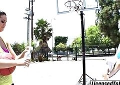 Alison Tyler Eats Out Big-Titted Step-Sis Alaina Fox