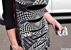 Mrs Irena Sucks for Cash and Cock