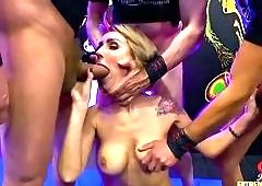 German Bukkake Gangbang
